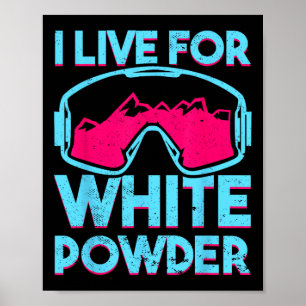 Retro Ski Snowboard Goggles Vintage 80er 90er Skif Poster