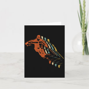 Retro-Ski-Vintage-80er-90er-Ski-Bekleidung Karte