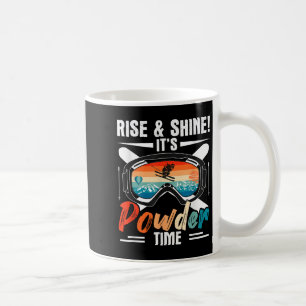 Retro Ski Winter Ski Ski Ski Ski Ski Rise & amp; S Kaffeetasse
