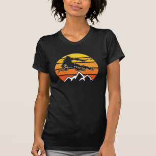 Retro Skifahren T-Shirt