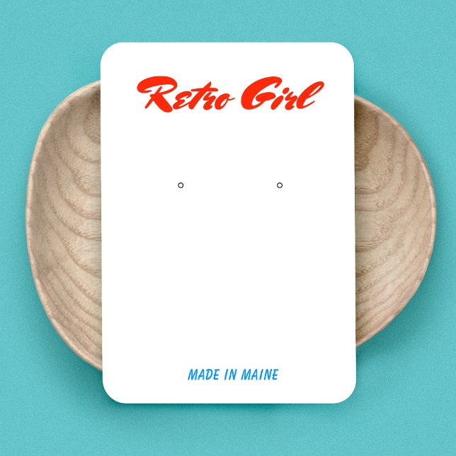 Retro-Skriptsignatur Ofenanzeige Visitenkarte (Von Creator hochgeladen)