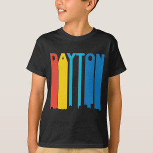 Retro Skyline Daytons Ohio T-Shirt