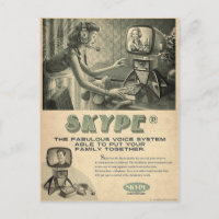 Retro Skype Social Media Ad by Send My Liebe