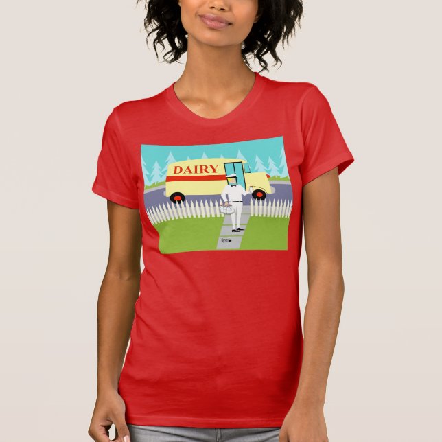 Retro Small Town Milkman T - Shirt (Vorderseite)