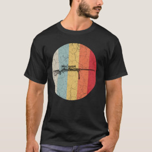 Retro Sniper T - Shirt Sniper Sniper Rifjagd
