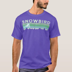 Retro Snowbird Utah Skilanglauf Premium T-Shirt
