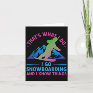 Retro Snowboard der 90er 80er Das ist, was ich mac Karte