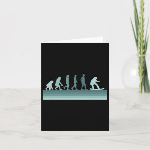 Retro Snowboard Vater Snowboarden Mama Wintersport Karte