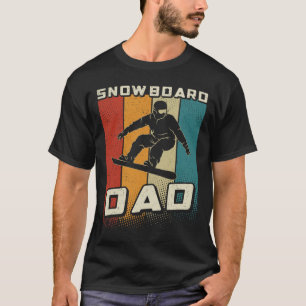 Retro Snowboard Vater Snowboarden Vater Snowboarde T-Shirt