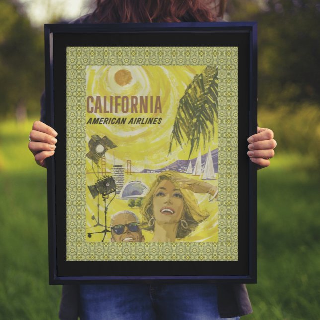 Retro so Cal Air Travel Poster (Von Creator hochgeladen)