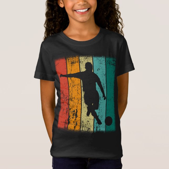 Retro Soccer T-Shirt (Vorderseite)
