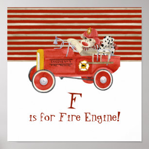 Retro Socken-Affe mit Strumpfkappe Baby-Jungen-Ges Poster