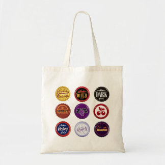 Retro Soda Cap Tote Bag, Vintage Pop Art Tote Bag  Tragetasche