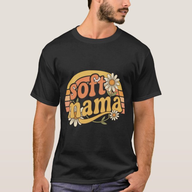 Retro Soft Mama T-Shirt (Vorderseite)