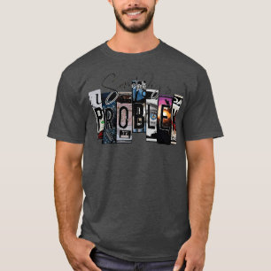 Retro Somebodys Problem Western Country Music Cowb T-Shirt