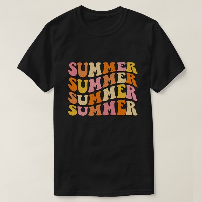 Retro-Sommer 14 T-Shirt (Design vorne)