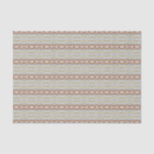 Retro-Sommer-Geometrie-Farblock-Muster-Design Seidenpapier