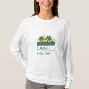 Retro-Sommer-Laptop-Hülle im Stil der 70er Jahre m T-Shirt