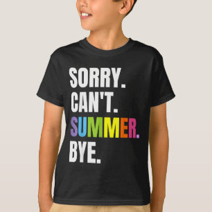 Retro-Sommer lustiger Urlaub tut mir leid, kann So T-Shirt