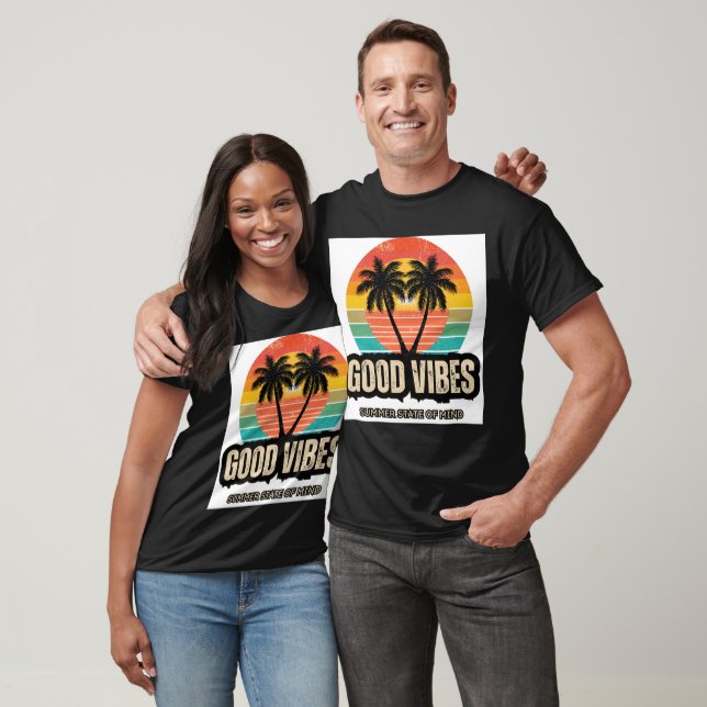 Retro-Sommer-Stimmung T-Shirt (Unisex)