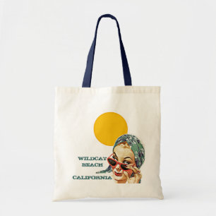 RETRO SOMMER-STRAND SACKT TRAGETASCHE