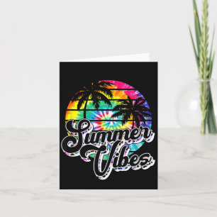 Retro-Sommer-Vibes-Leoparden-Sonnenbrille Sommerli Karte