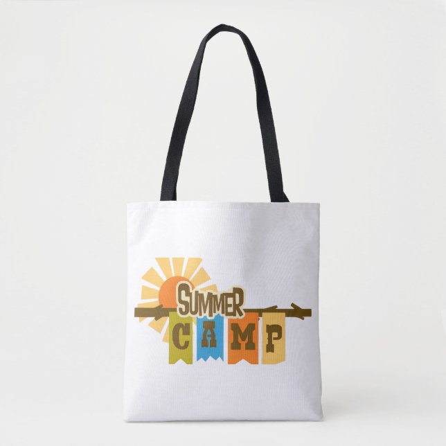 Retro-Sommercamp-Grafik-T-Shirt (Vorderseite)