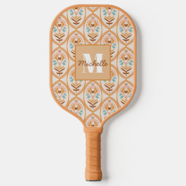 Retro-Sommergarten | Monogramm Pickleball Schläger