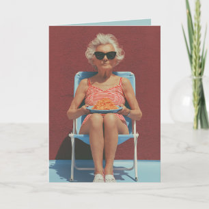 Retro-Sommerstimmung – Porträt einer stilvollen äl Karte