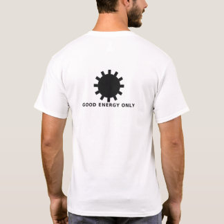 Retro-Sonnen-Grafik-T-Shirt mit guter Energie T-Shirt