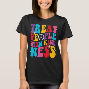 Retro Sonnenblumen Hippie TPWK Leckerei Menschen m T-Shirt