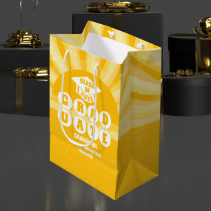 Retro-Sonnenschein-Abschluss Mittlere Geschenktüte