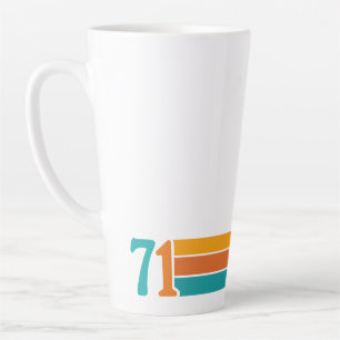 Retro-Sonnenuntergang 71 Milchtasse