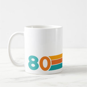Retro-Sonnenuntergang 80 Kaffeetasse