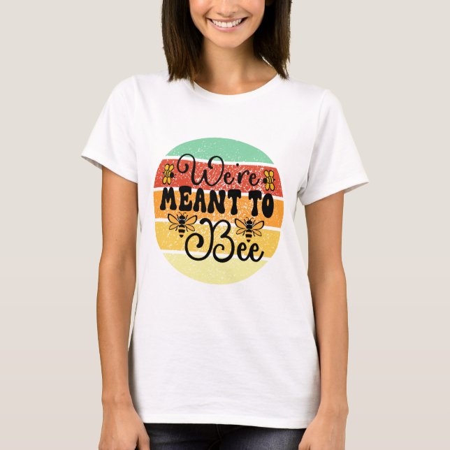 Retro Sonnenuntergang, den wir haben wollen T-Shirt (Vorderseite)