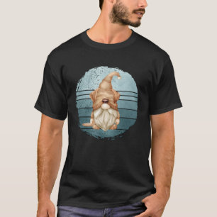 Retro-Sonnenuntergang für Lab-Mutter mit Labrador T-Shirt