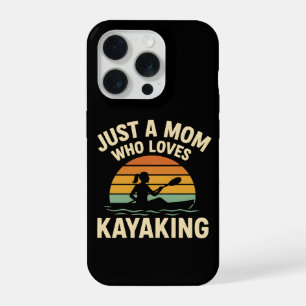 Retro Sonnenuntergang Kayaking Mama - Vintage Outd iPhone 15 Pro Hülle