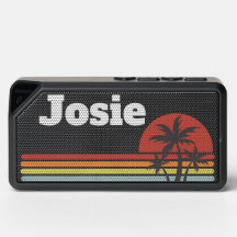 Retro-Sonnenuntergang-Palmbaum-Design