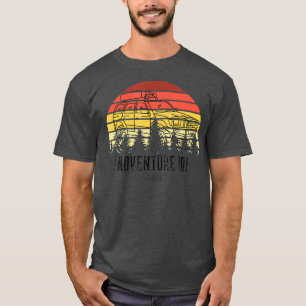 Retro-Sonnenuntergang Vintag 4-Runner-TRD-Performa T-Shirt