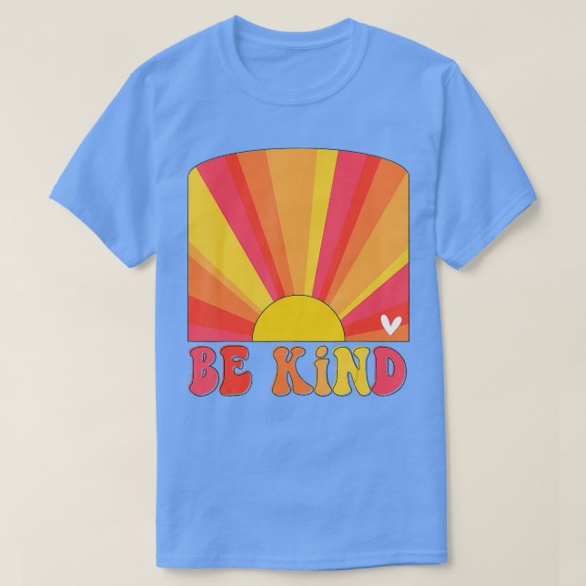 Retro-Sonnenuntergangsfarben sind nette Inspiratio T-Shirt (Design vorne)