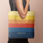 Retro-Sonnenuntergangsstreifen mit einfachem Sans<br><div class="desc">Rugby Stripes - Ein gepflegtes Muster mit fetten Streifen und einem Namen. Wenn Ihre Kunst noch angepasst werden muss,  klicken Sie auf die Schaltfläche Diese anpassen. Das bringt Sie zu einem Designbereich,  wo Sie Dinge bewegen und sogar Farben ändern können!</div>