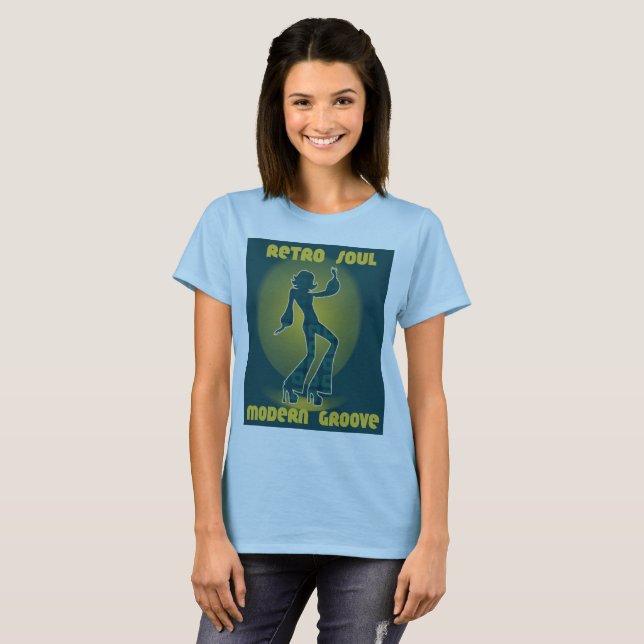 Retro Soul Modern Groove T-Shirt (Vorne ganz)