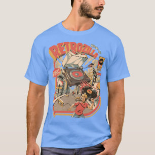 Retro Soundzilla Black T-Shirt