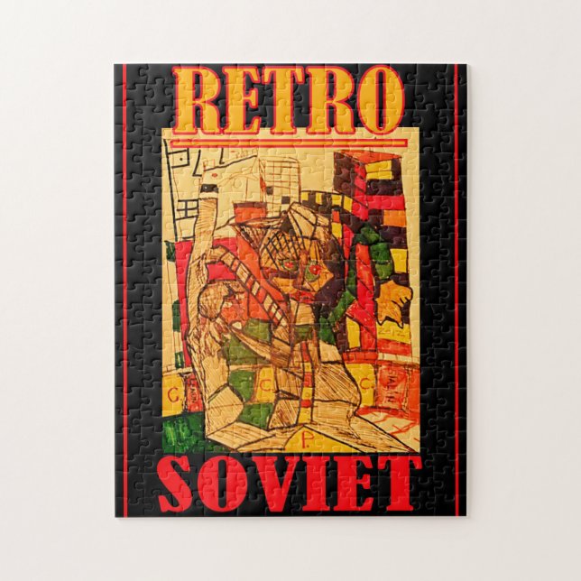 RETRO SOWJET PUZZLE (Vertikal)