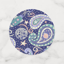 Retro Space Galaxy Design Konfetti