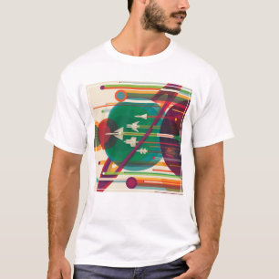 Retro Space Travel Poster - Solar System Grand Tou T-Shirt