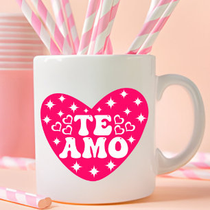 Retro Spanisch I Liebe You The Amo Valentine's Day Kaffeetasse