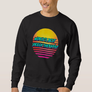 Retro Speech Therapist Sweatshirt