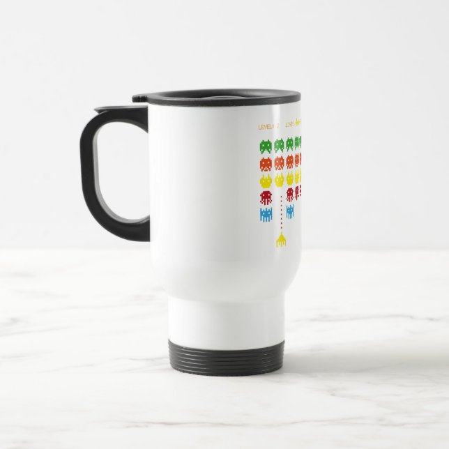 Retro Spiel Reisebecher (Links)