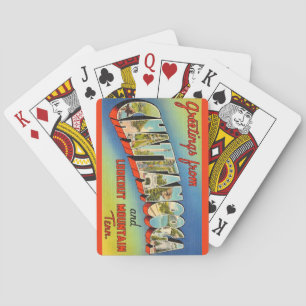 Retro-Spielkarten aus Chatanooga TN Spielkarten